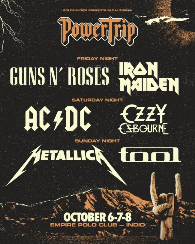 Power Trip Festival 2023 LineUp Revealed And It’s Pretty Epic! Pop
